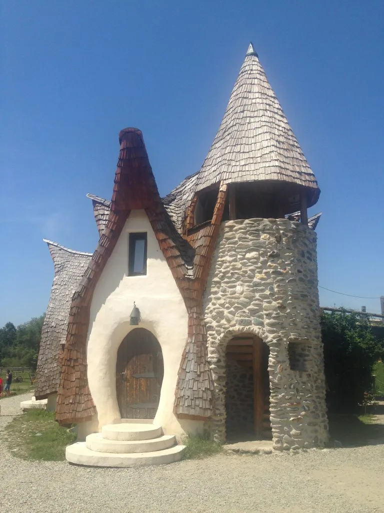 Clay Castle-lateral entrance