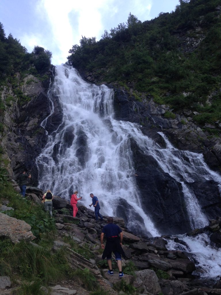 Balea Waterfall-the end of the trail