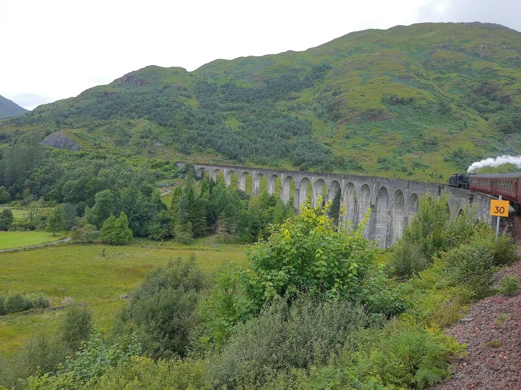 The Jacobite Steam Train in Fort William