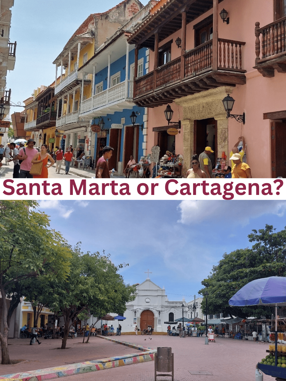 Cartagena or Santa Marta?